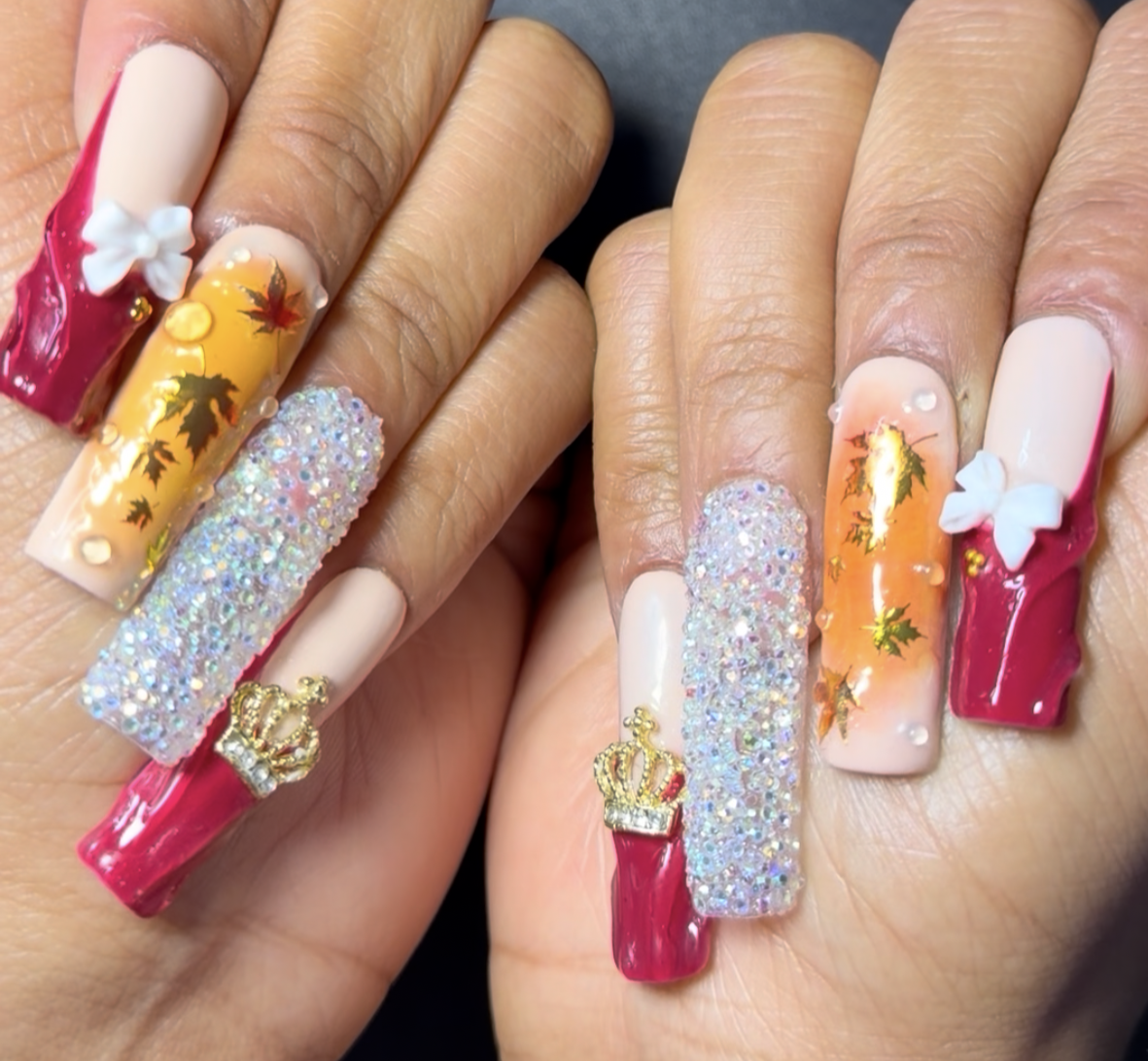 Royal Temptation | 2XL Luxury Press On Nail Set